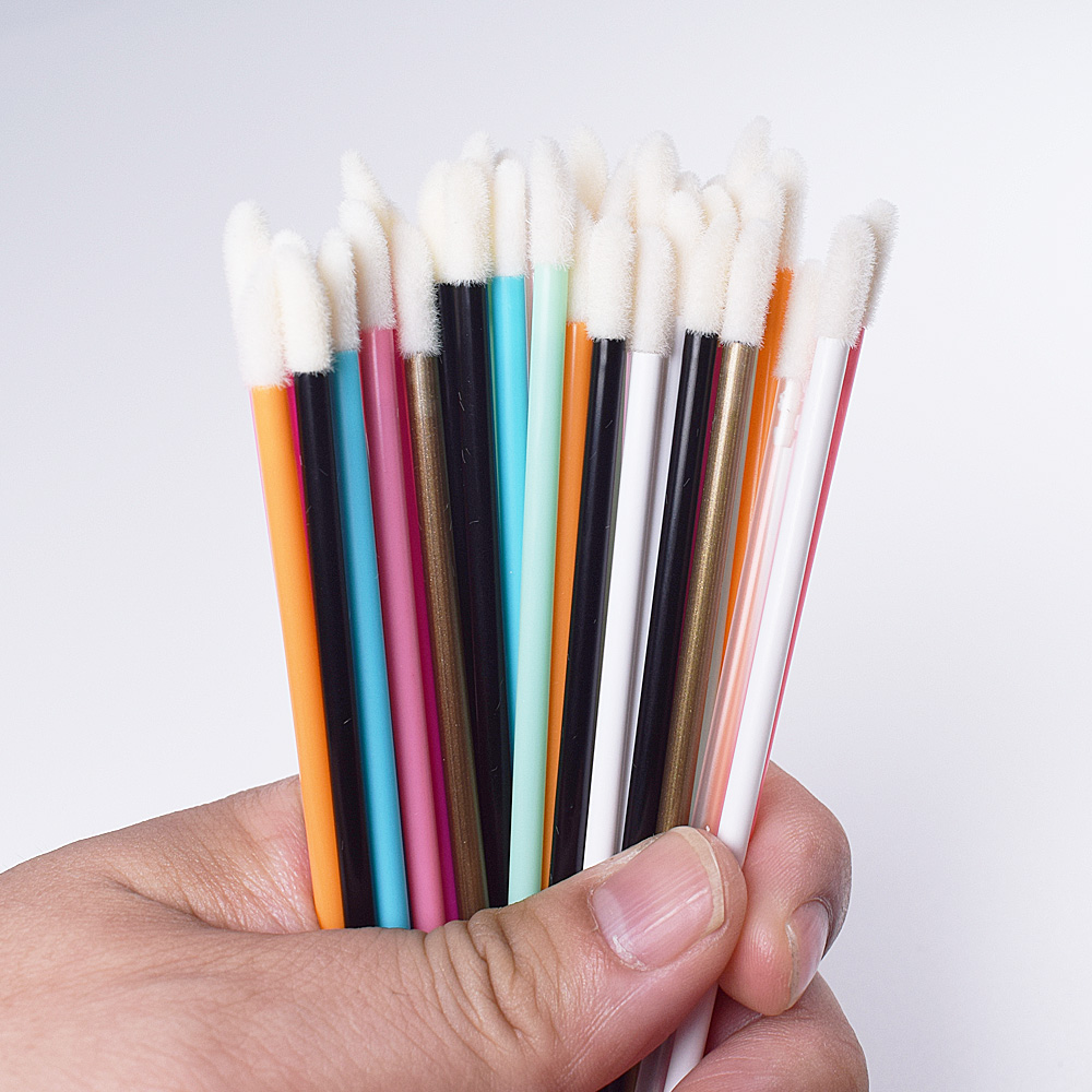 50Pcs Disposable Lip Brush Eye - Lip Balm review and price