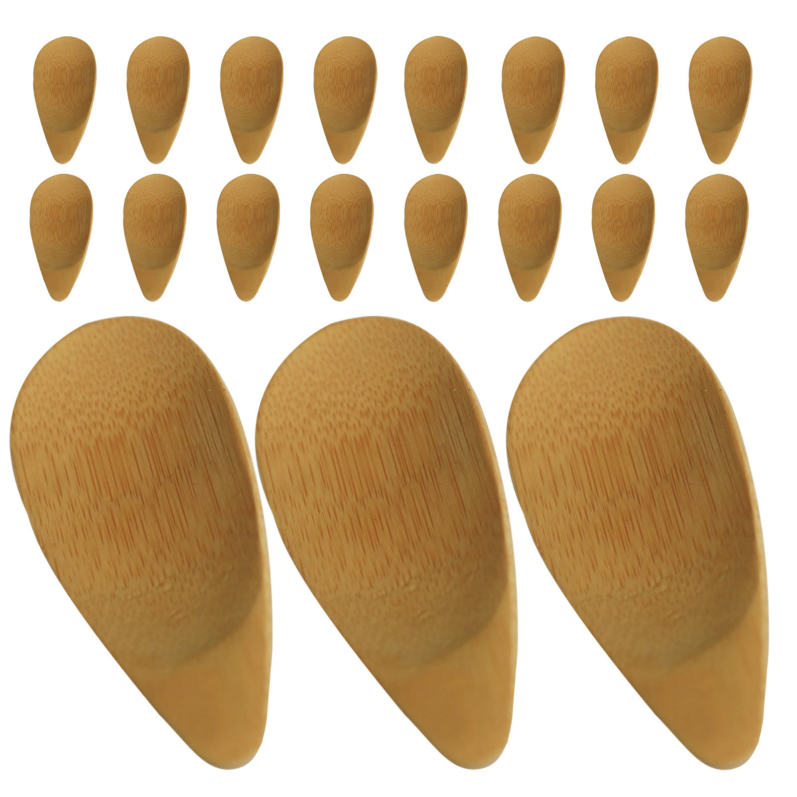 20Pcs Bamboo Facial Cream Scoo - Face Mask Skincare review and price