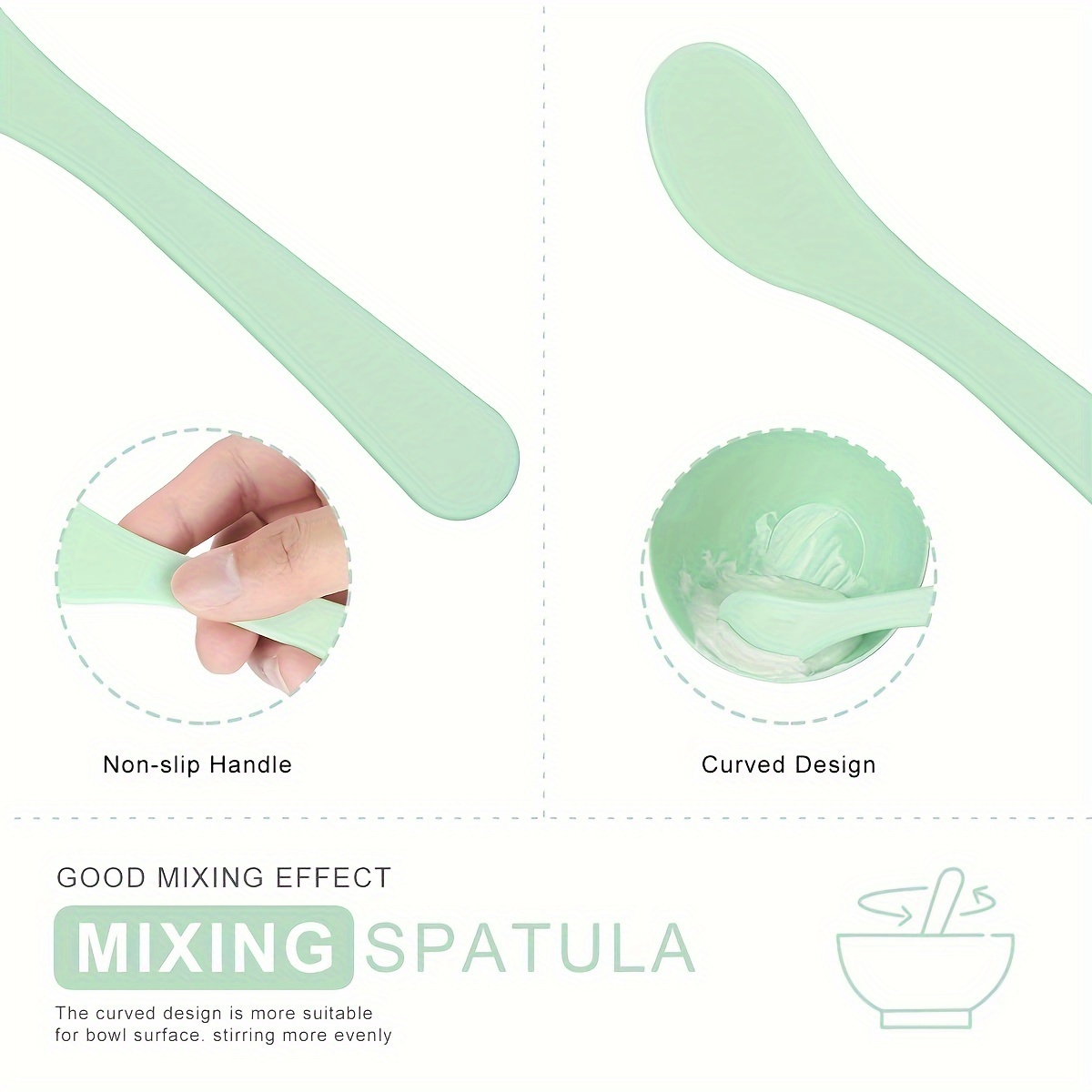 5PCS Silicone Facial Mask Bowl - Face Mask Skincare review and price