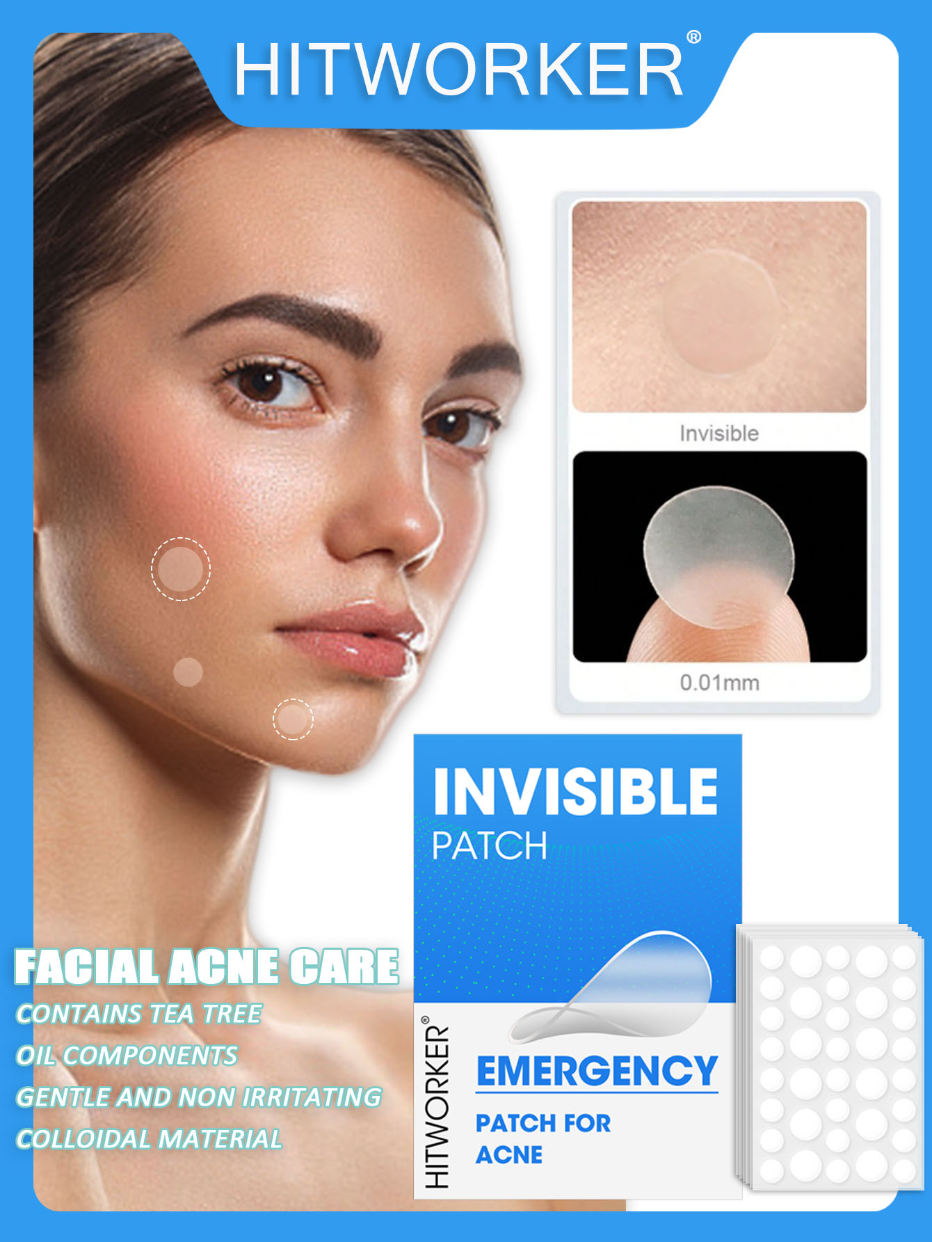 Hydrocolloid acne patch facial - Skincare China review and price