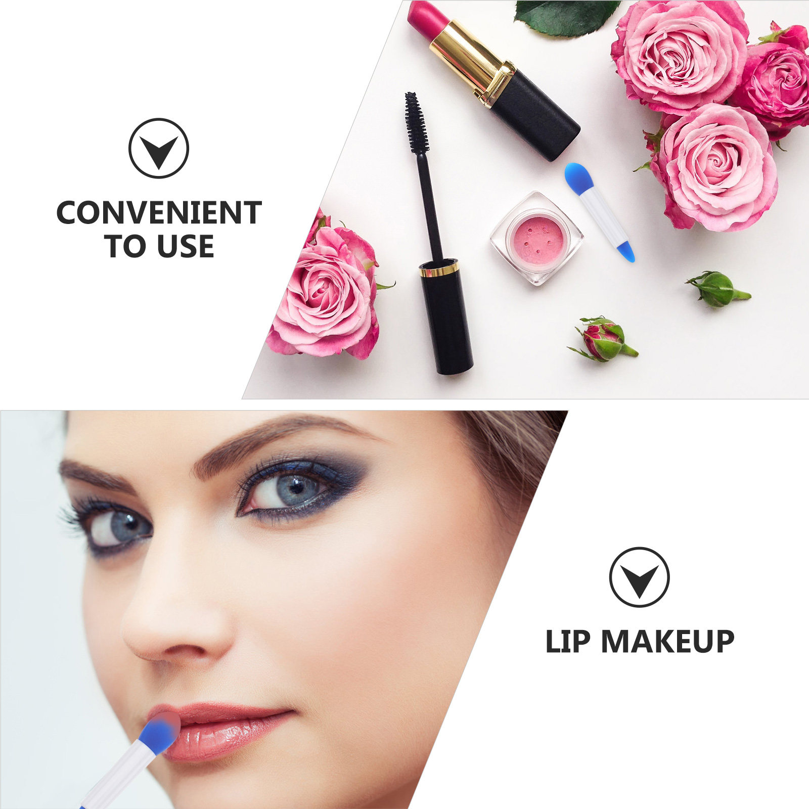 1Set Silicone Lip Brush Set Li - Lip Balm review and price