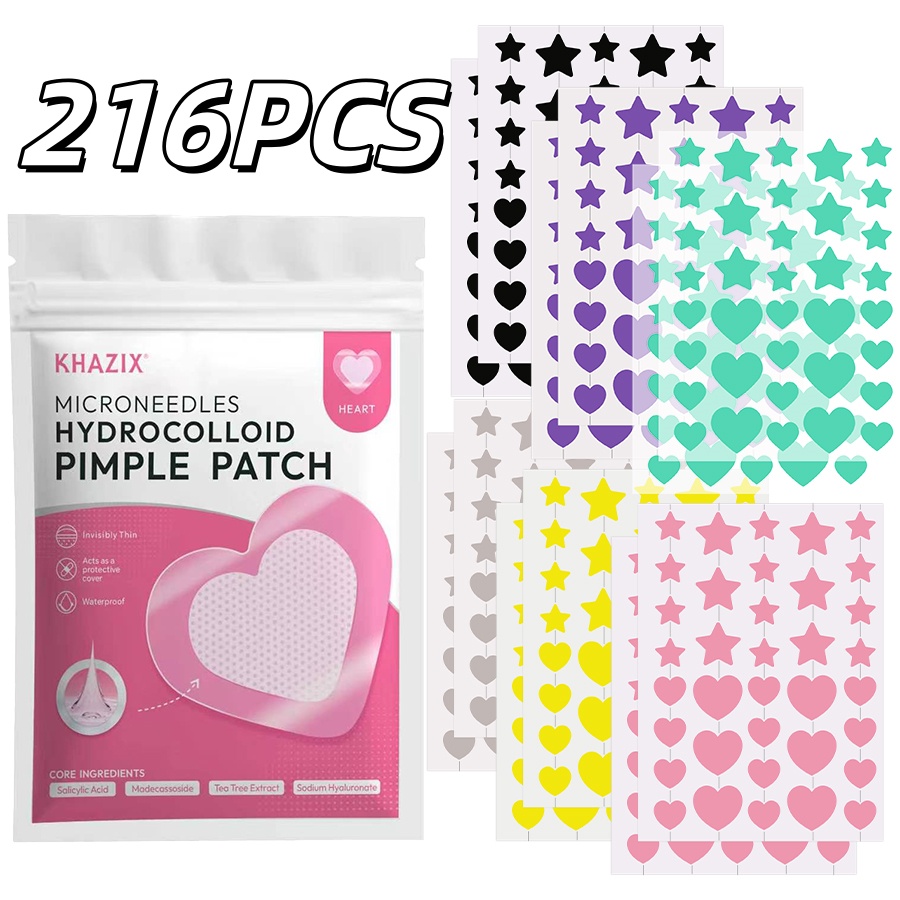 216PCS 6-color Star-shaped Acn - Face Oil review and price