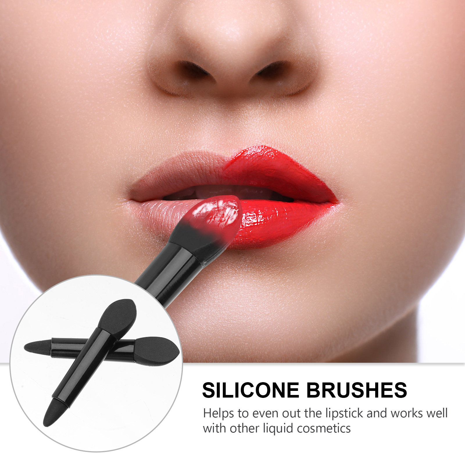 1Set Double-Ended Silicone Lip - Lip Balm review and price