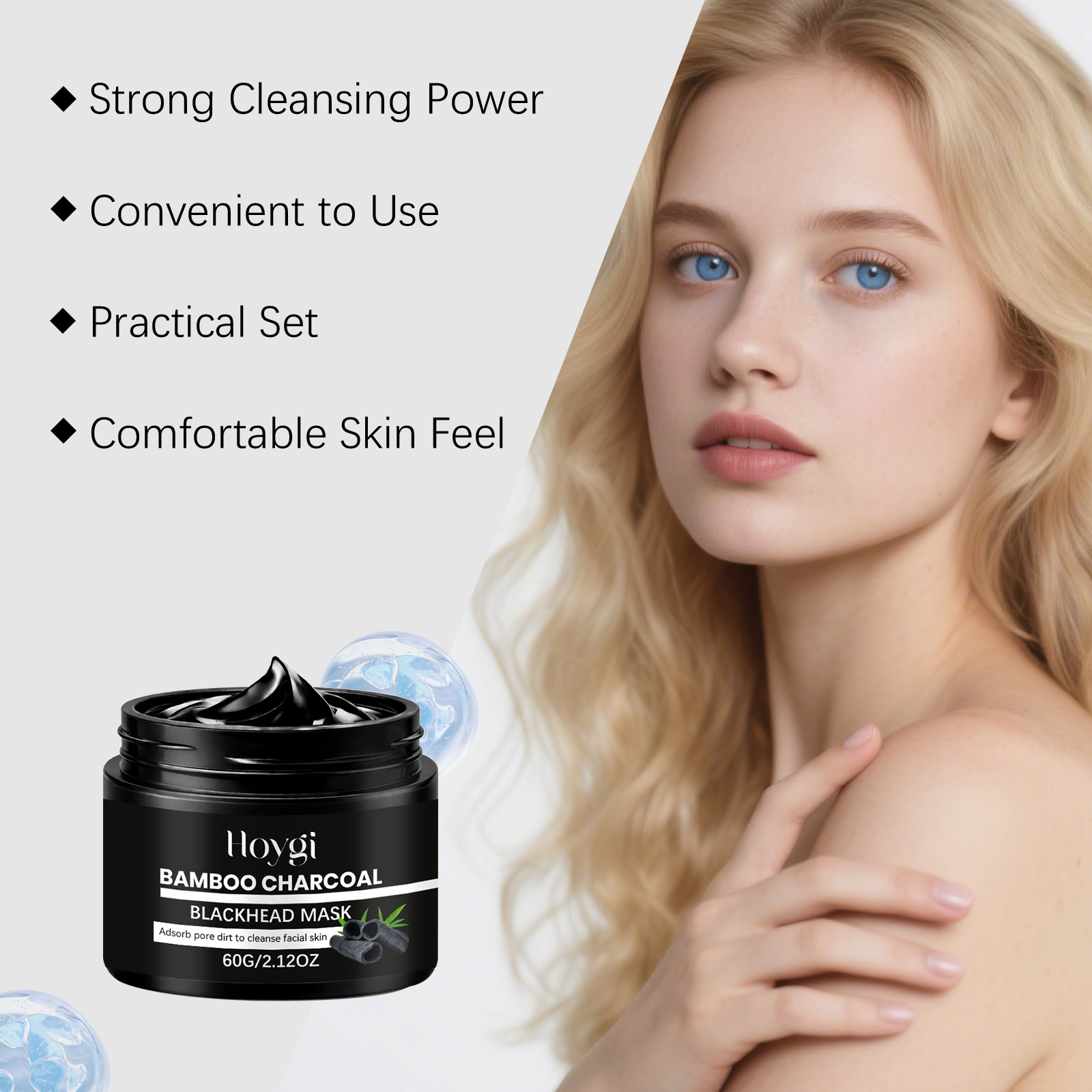 Bamboo Charcoal Blackhead Mask - Face Mask Skincare review and price