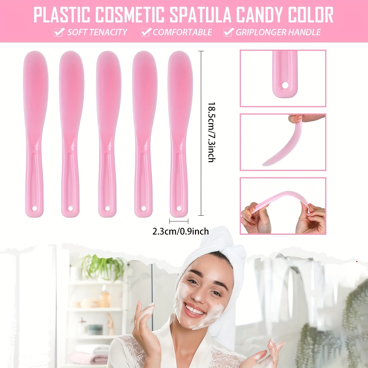 20PCS Plastic Long Facial Mask - Face Mask Skincare review and price